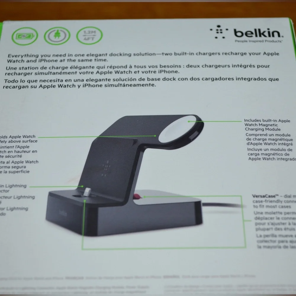 Belkin iPhone & Apple Watch charging dock
